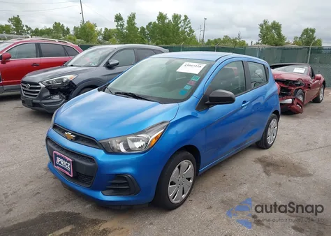 2017 Chevrolet Spark Ls Cvt из США, поврежденный, VIN KL8CB6SA7HC702772